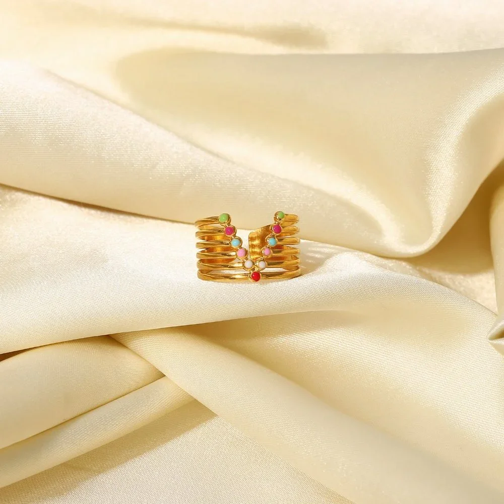 Vera Open Ring - Picture 5 of 8